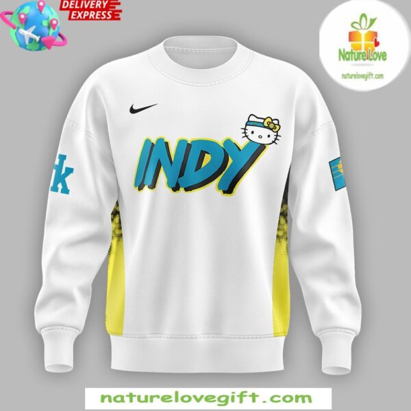 Indiana Pacers Hello Kitty Night Sweatshirt NBA Collaboration