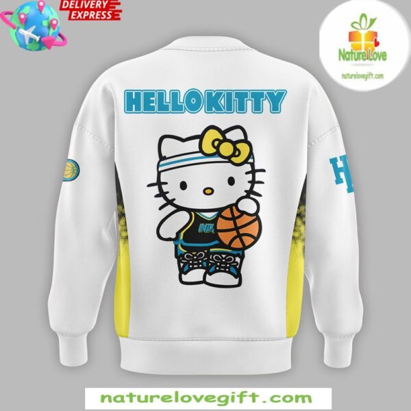 Indiana Pacers Hello Kitty Night Sweatshirt NBA Collaboration