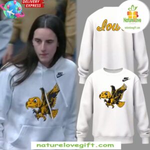 Iowa Hawkeyes 2025 Herky White Sweatshirt
