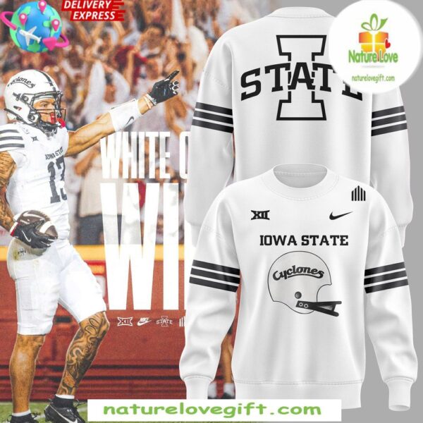 Iowa State Cyclones 2025 Whiteout Game Sweatshirt