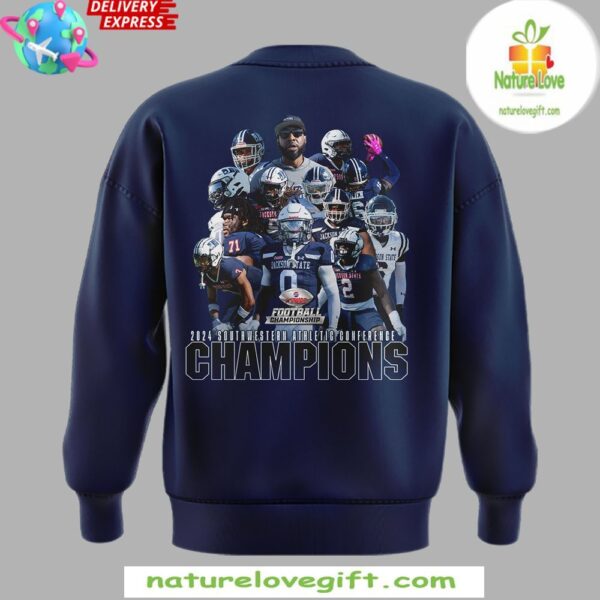 Jackson State Tigers 2025 SWAC Champions Sweatshirt
