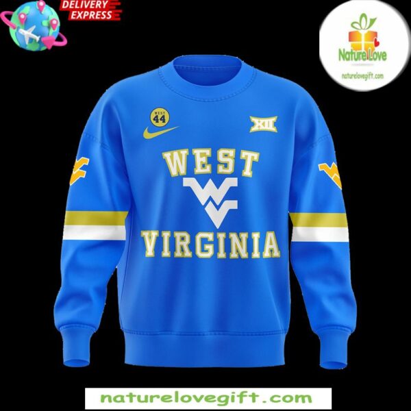 Jerry West 44 West Virginia Mountaineers Basketball Sweatshirt
