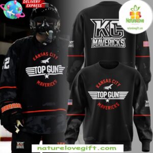 Kansas City Mavericks Top Gun Sweatshirt Limited Edition