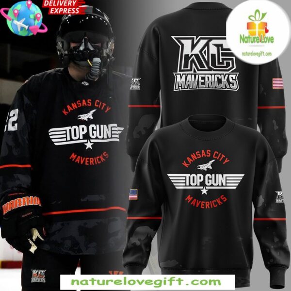 Kansas City Mavericks Top Gun Sweatshirt Limited Edition