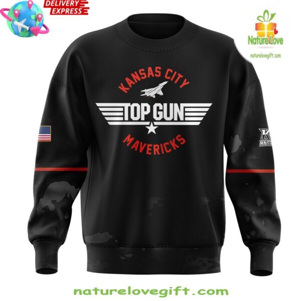 Kansas City Mavericks Top Gun Sweatshirt Limited Edition