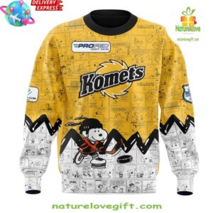 Fort Wayne Komets 75th Anniversary of Peanuts Special Sweatshirt