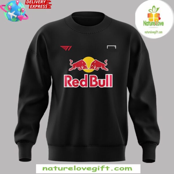 League of Legends T1 Red Bull Sweatshirt Esports Merch