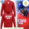Liberty Flames Jesus Won Football Sweatshirt