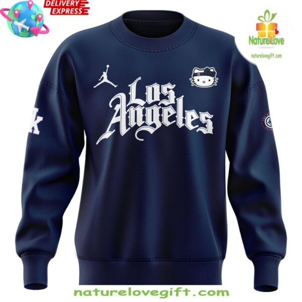 Los Angeles Clippers Hello Kitty Sweatshirt Limited Edition NBA Night