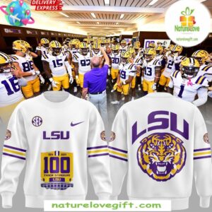 LSU Tigers Sweatshirt 100 Tiger Stadium Special Edition