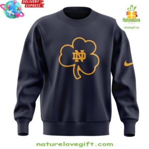 Notre Dame Coach Marcus Freeman Clover Sweatshirt
