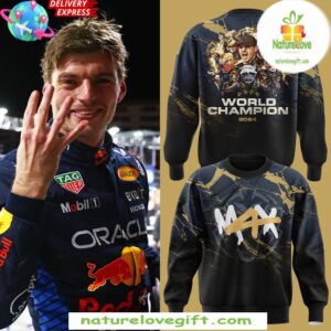 Max Verstappen 2025 Champion Red Bull Sweatshirt