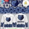 Memphis Grizzlies White Teddy Bear Sweatshirt Special Edition