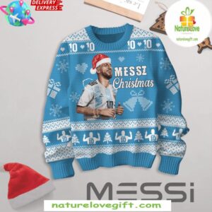 Lionel Messi Christmas Special Ugly Sweater