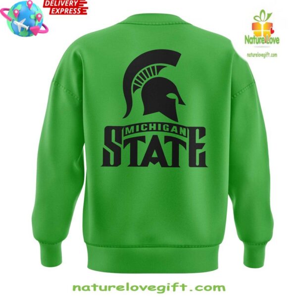 Michigan State Spartans Grinch Christmas Sweatshirt