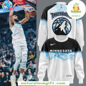 Minnesota Timberwolves Basketball Frost City Edition Sweatshirt
