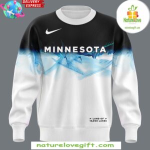 Minnesota Timberwolves Basketball Frost City Edition Sweatshirt
