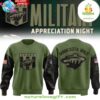 Minnesota Wild Camo Sweatshirt Military Appreciation Night Edition