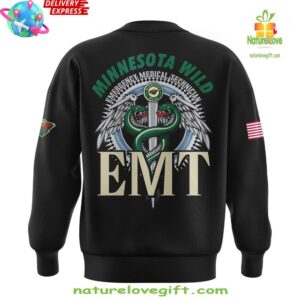 Minnesota Wild Emergency Medical Technician Special Sweatshirt