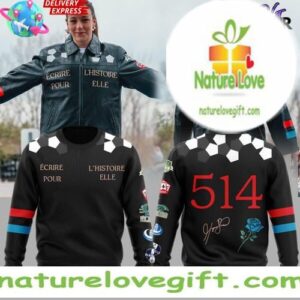 Montreal Roses 514 Football Sweatshirt 2025 Signature