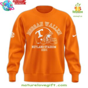 Tennessee x Morgan Wallen Neyland Stadium 2024 Orange Sweatshirt