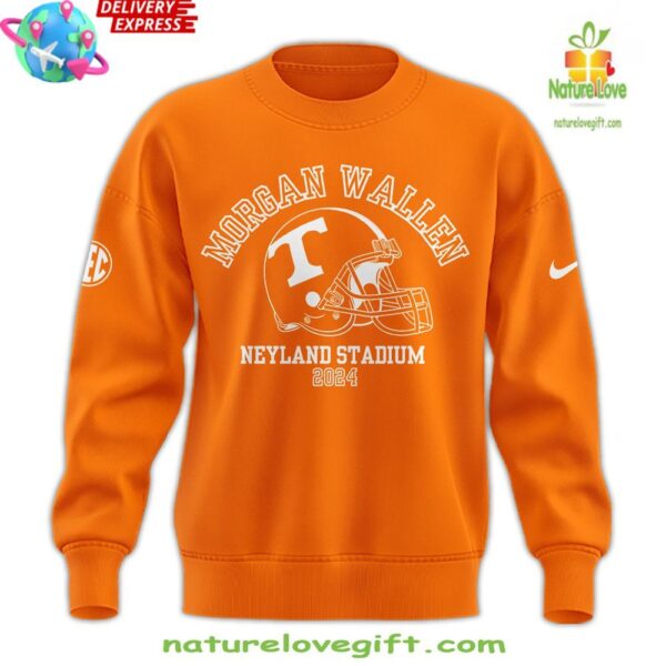 Morgan Wallen Tennessee Neyland Stadium 2025 Orange Sweatshirt