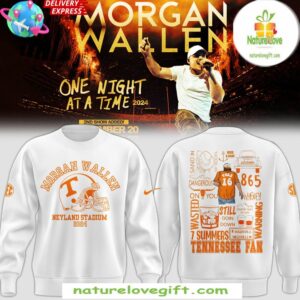 Morgan Wallen Tennessee Neyland Stadium 2025 Sweatshirt White