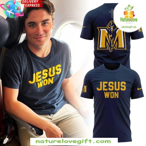 Murray State Baseball Jesus Won Shirt Special Collection