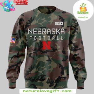 Nebraska Cornhuskers Military Appreciation 2024 Sweatshirt