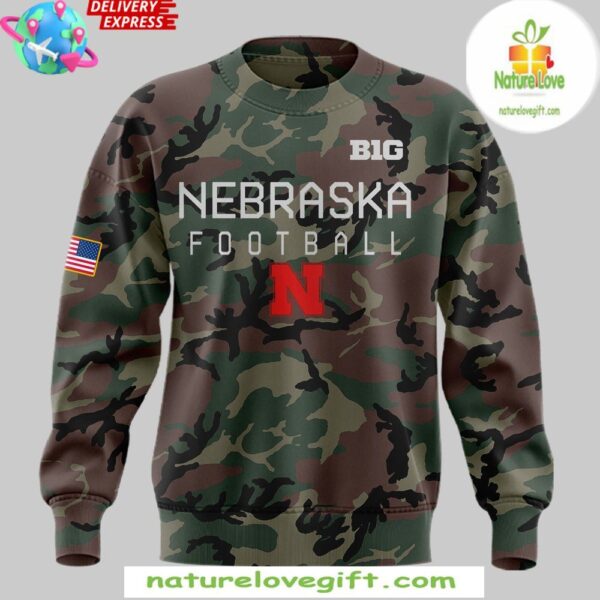 Nebraska Cornhuskers 2025 Military Appreciation Sweatshirt