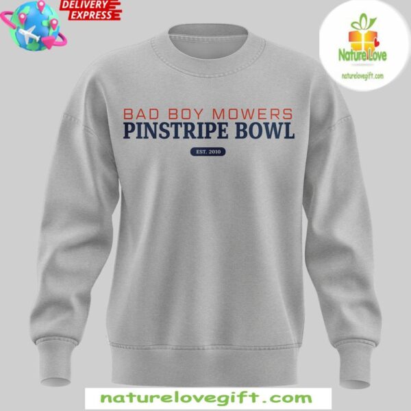 Nebraska Cornhuskers Pinstripe Bowl Sweatshirt Bad Boy Mowers