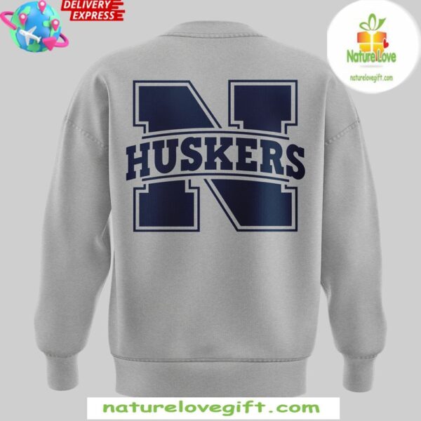 Nebraska Cornhuskers Pinstripe Bowl Sweatshirt Bad Boy Mowers