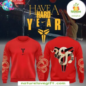 Nike Kobe Red Sweatshirt Year of the Mamba