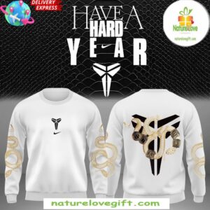 Nike Kobe White Sweatshirt Year of the Mamba