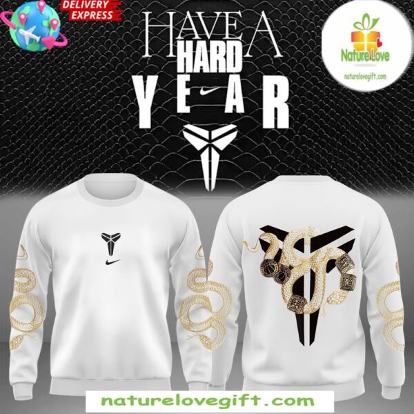 Nike Kobe White Sweatshirt Year of the Mamba