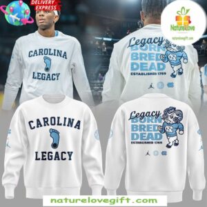North Carolina Tar Heels Born Bred Dead Legacy Sweatshirt
