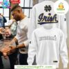 Notre Dame Fighting Irish Marcus Freeman Crewneck Sweatshirt