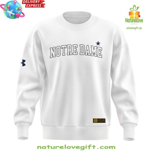 Notre Dame Fighting Irish Marcus Freeman Crewneck Sweatshirt