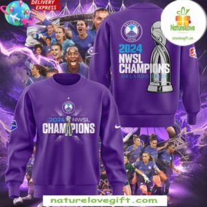 NWSL Champions 2025 Orlando Pride Purple Sweatshirt