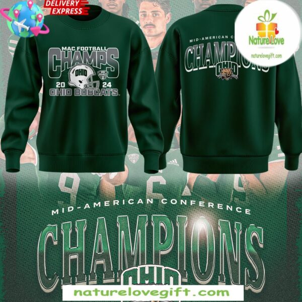 Ohio Bobcats 2025 MAC Champions Sweatshirt