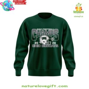 Ohio Bobcats 2024 MAC Champions Special Sweatshirt