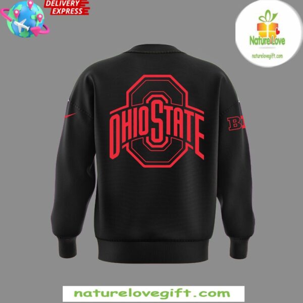 Ohio State Buckeyes 2025 Black Jesus Sweatshirt