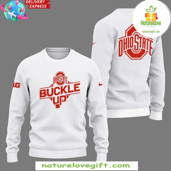 Ohio State Buckeyes 2025 Buckle Up Sweatshirt