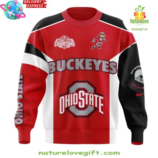 Ohio State Buckeyes 2025 National Champions Sweatshirt