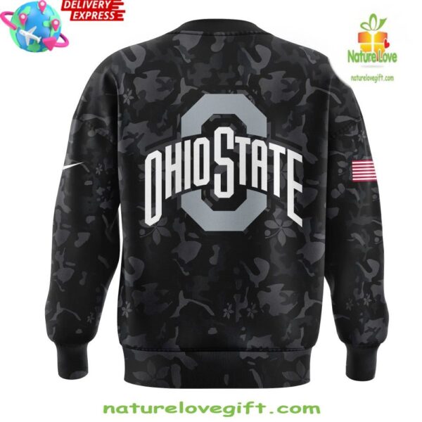 Ohio State Salute to Service Black Sweatshirt Wild Special Edition