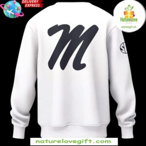 Ole Miss Basketball Nike SEC White Sweatshirt