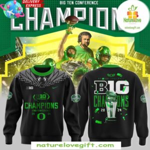 Oregon Ducks 2025 Big Conference Champions Hoodie