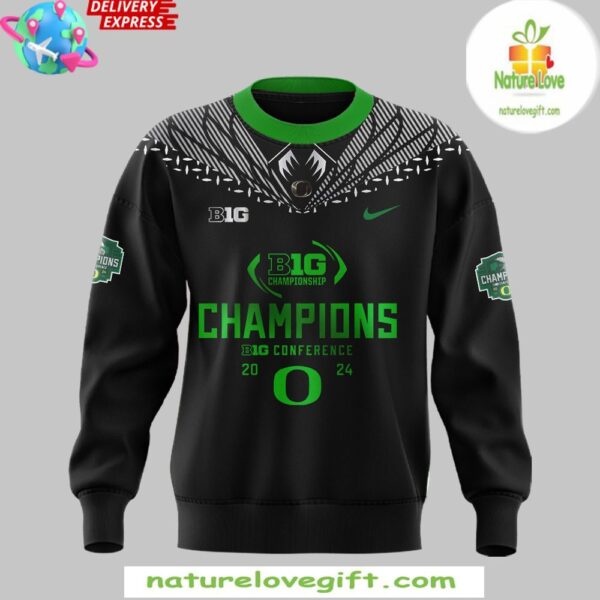 Oregon Ducks 2025 Big Conference Champions Hoodie