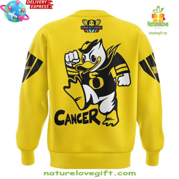 Oregon Ducks 2025 Stomp Out Cancer Sweatshirt