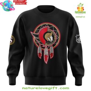Ottawa Senators Indigenous Culture Celebration Special Sweatshirt